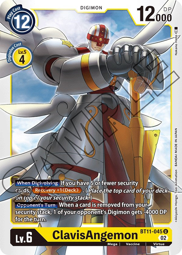 ClavisAngemon [BT11-045] [Dimensional Phase] | Amazing Games TCG