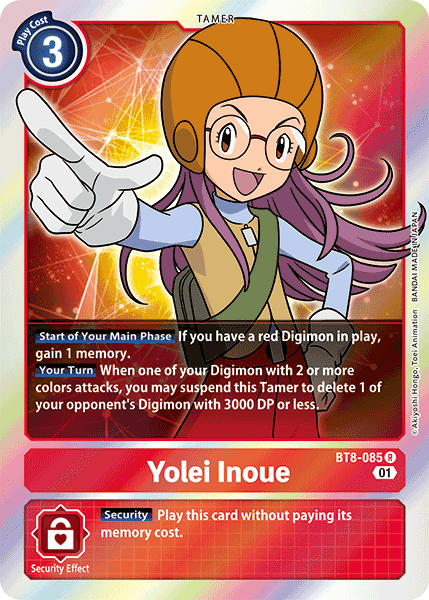 Yolei Inoue [BT8-085] [New Awakening] | Amazing Games TCG