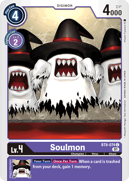 Soulmon [BT8-074] [New Awakening] | Amazing Games TCG