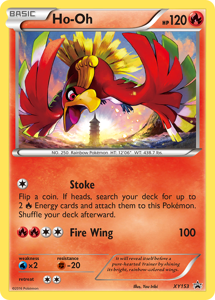 Ho-Oh (XY153) [XY: Black Star Promos] | Amazing Games TCG