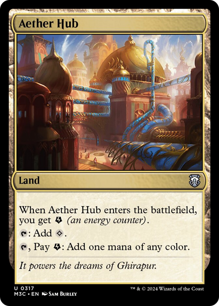 Aether Hub [Modern Horizons 3 Commander] | Amazing Games TCG