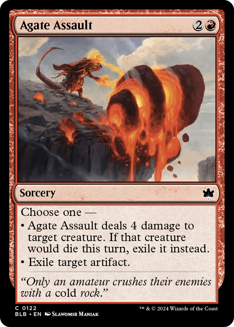 Agate Assault [Bloomburrow] | Amazing Games TCG