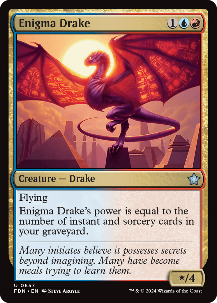 Enigma Drake [Foundations] | Amazing Games TCG