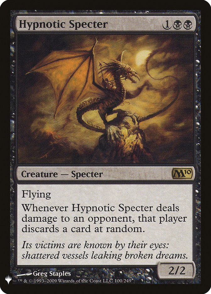 Hypnotic Specter [Mystery Booster] | Amazing Games TCG