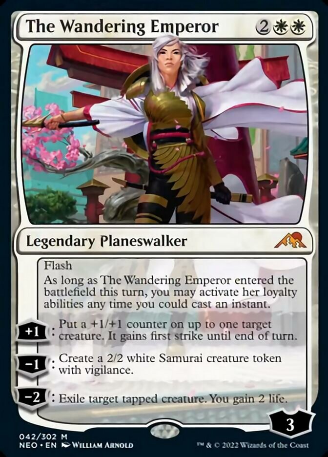 The Wandering Emperor [Kamigawa: Neon Dynasty] | Amazing Games TCG