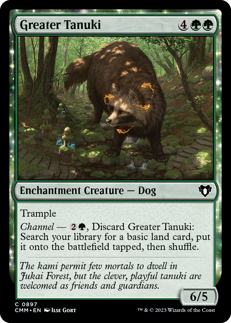 Greater Tanuki [Commander Masters] | Amazing Games TCG