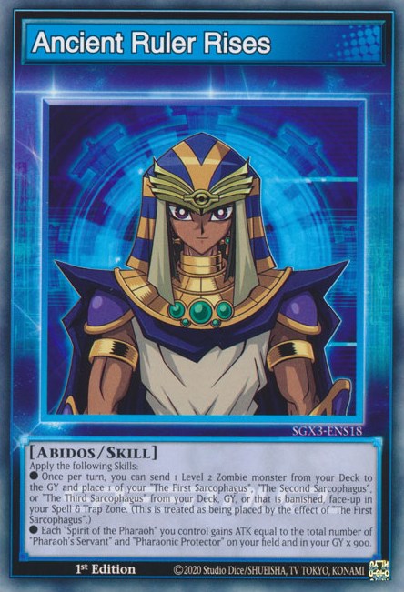 Ancient Ruler Rises [SGX3-ENS18] Common | Amazing Games TCG