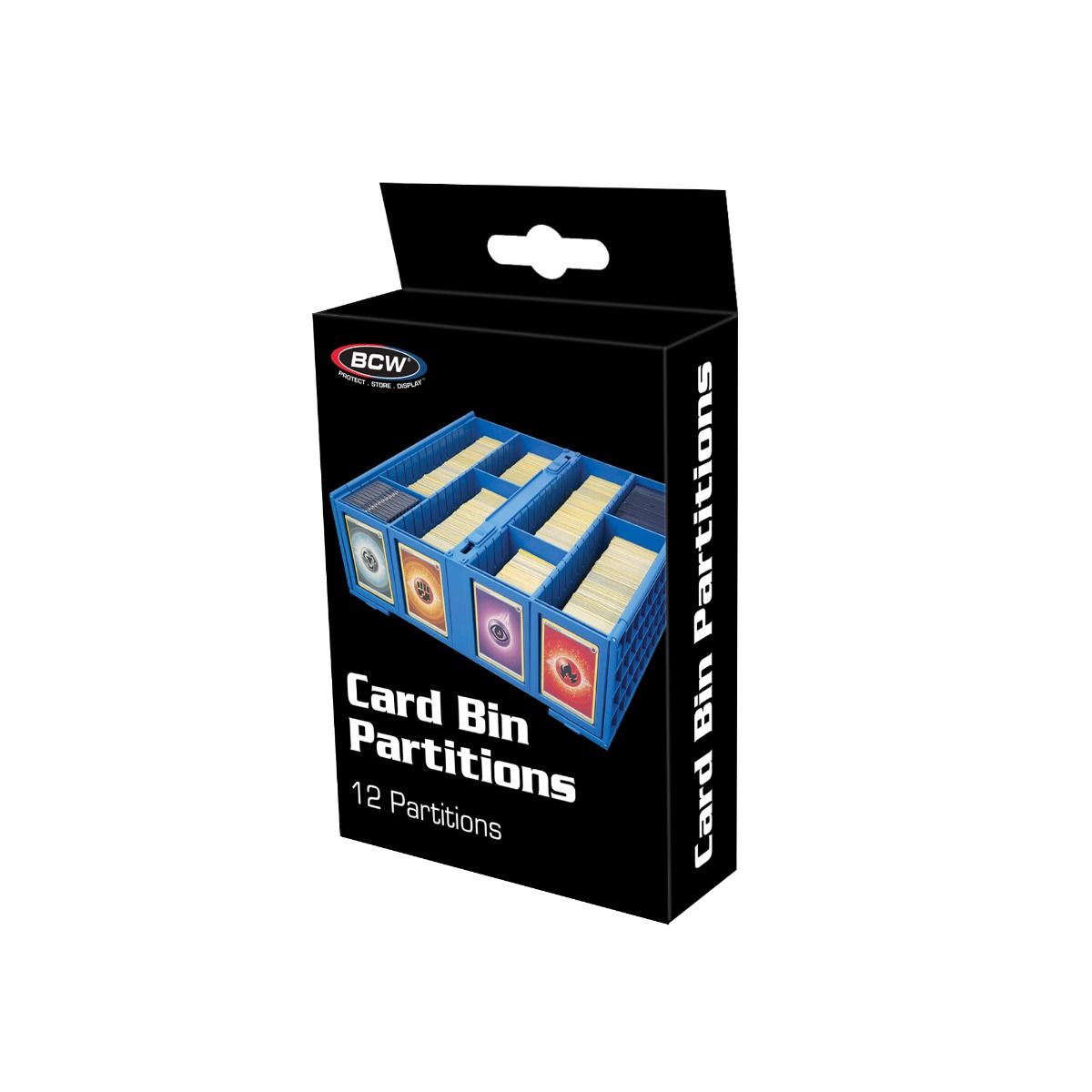 Collectible Card Bin Partitions