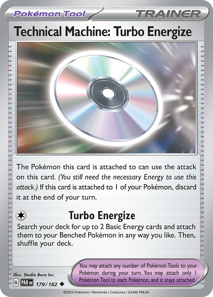 Technical Machine: Turbo Energize (179/182) [Scarlet & Violet: Paradox Rift] | Amazing Games TCG