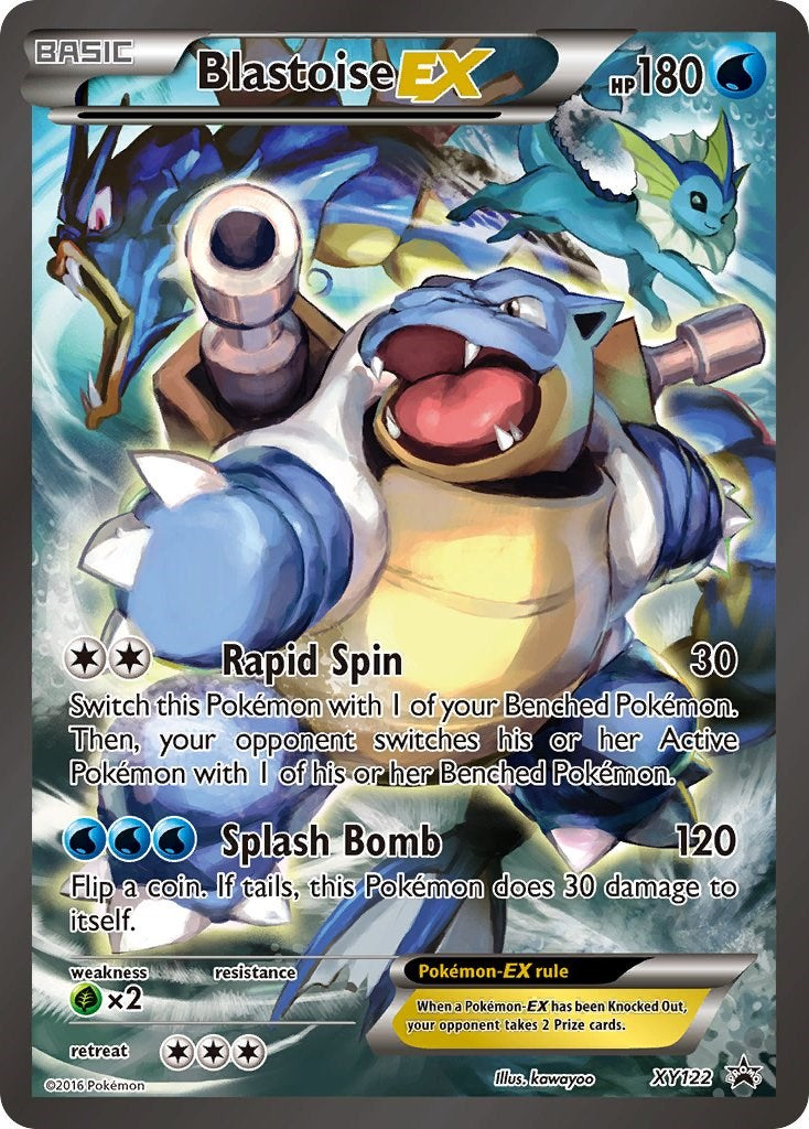 Blastoise EX (XY122) (Jumbo Card) [XY: Black Star Promos] | Amazing Games TCG