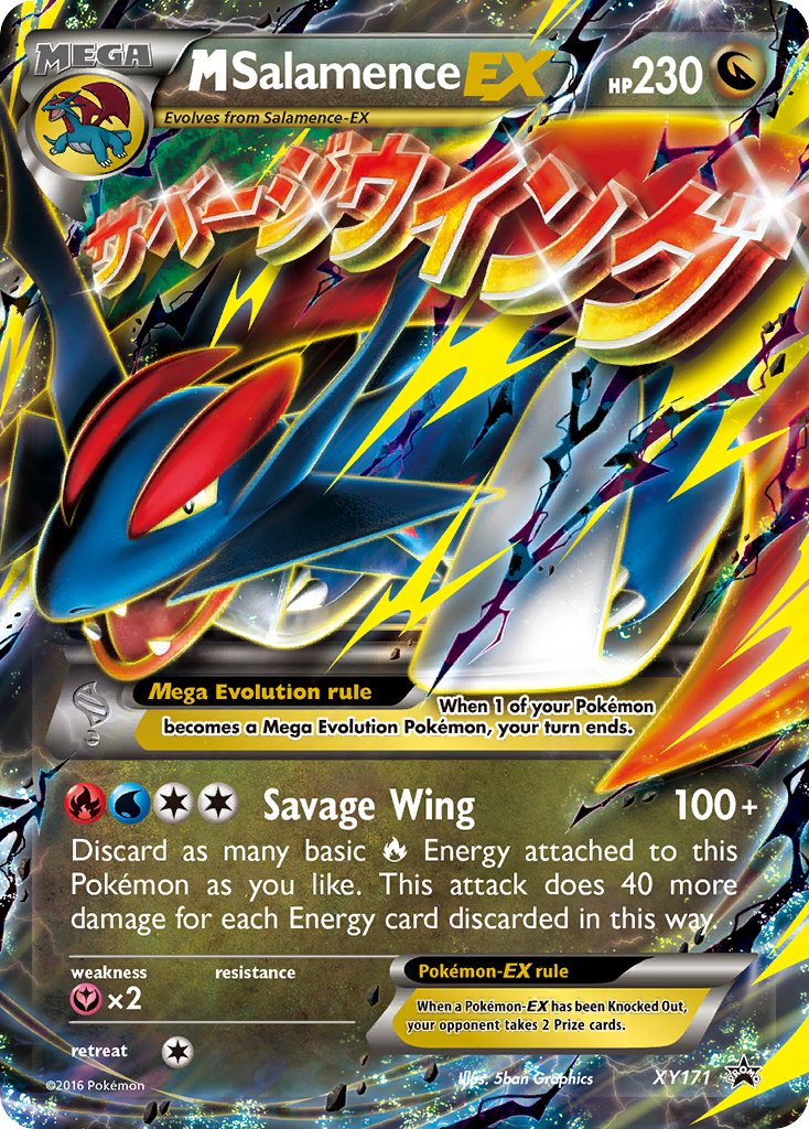 M Salamence EX (XY171) [XY: Black Star Promos] | Amazing Games TCG