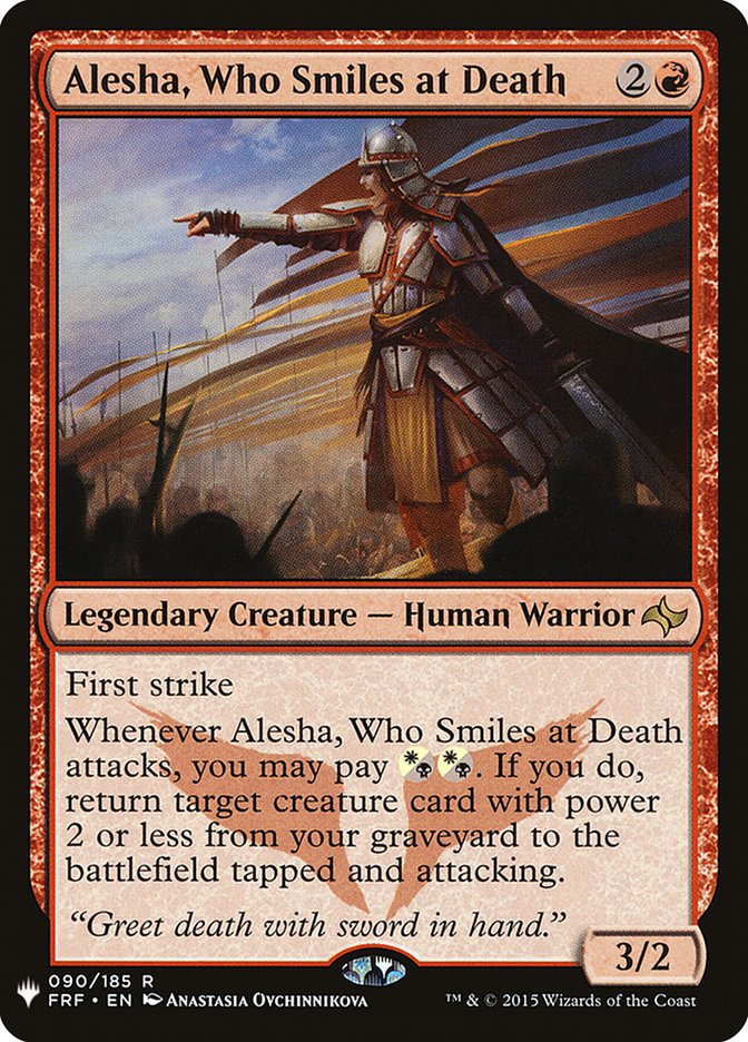 Alesha, Who Smiles at Death [Mystery Booster] | Amazing Games TCG