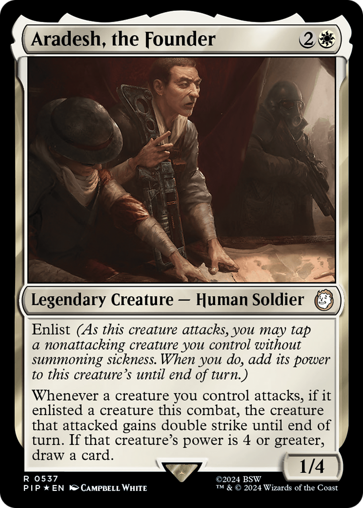 Aradesh, the Founder (Surge Foil) [Fallout] | Amazing Games TCG