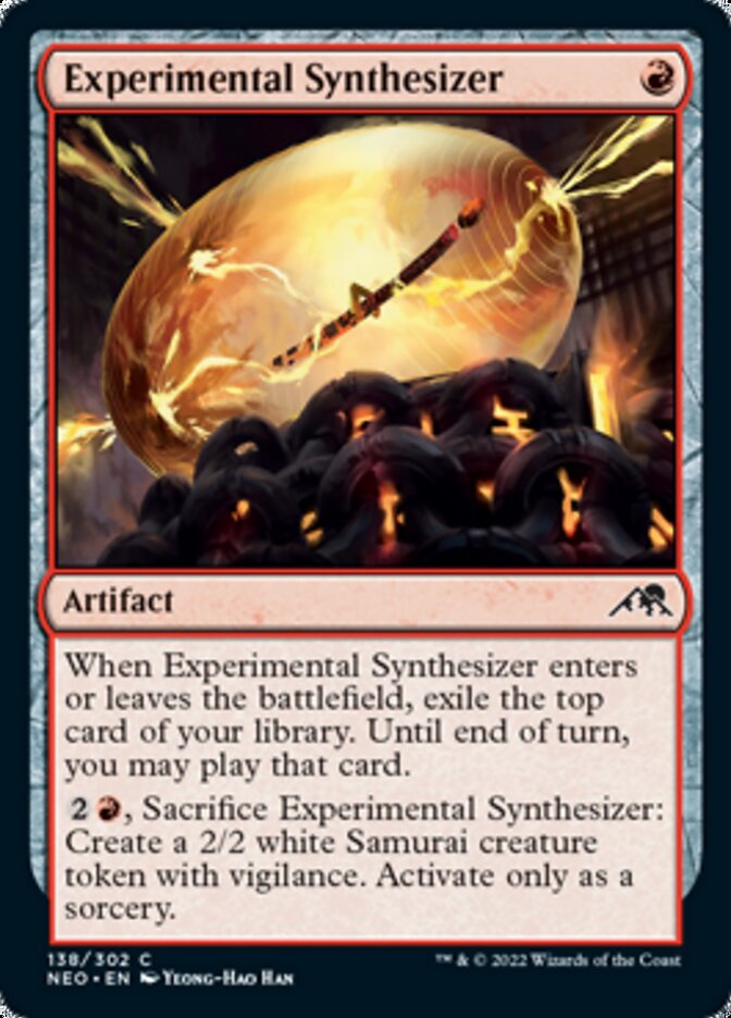 Experimental Synthesizer [Kamigawa: Neon Dynasty] | Amazing Games TCG