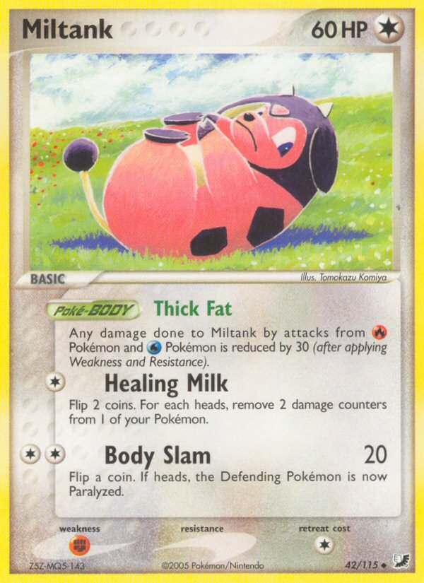 Miltank (42/115) [EX: Unseen Forces] | Amazing Games TCG