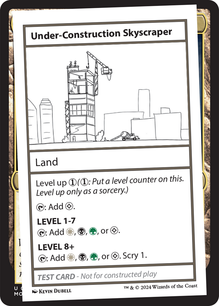 Under-Construction Skyscraper [Mystery Booster 2 Playtest Cards] | Amazing Games TCG