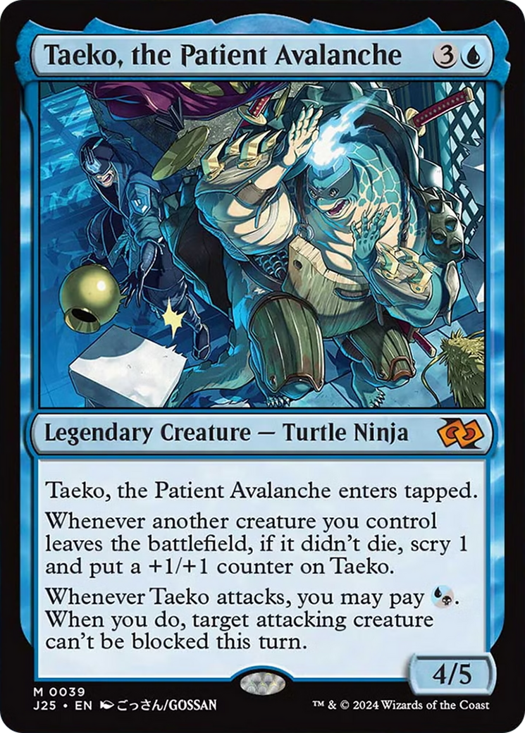 Taeko, the Patient Avalanche [Foundations Jumpstart] | Amazing Games TCG