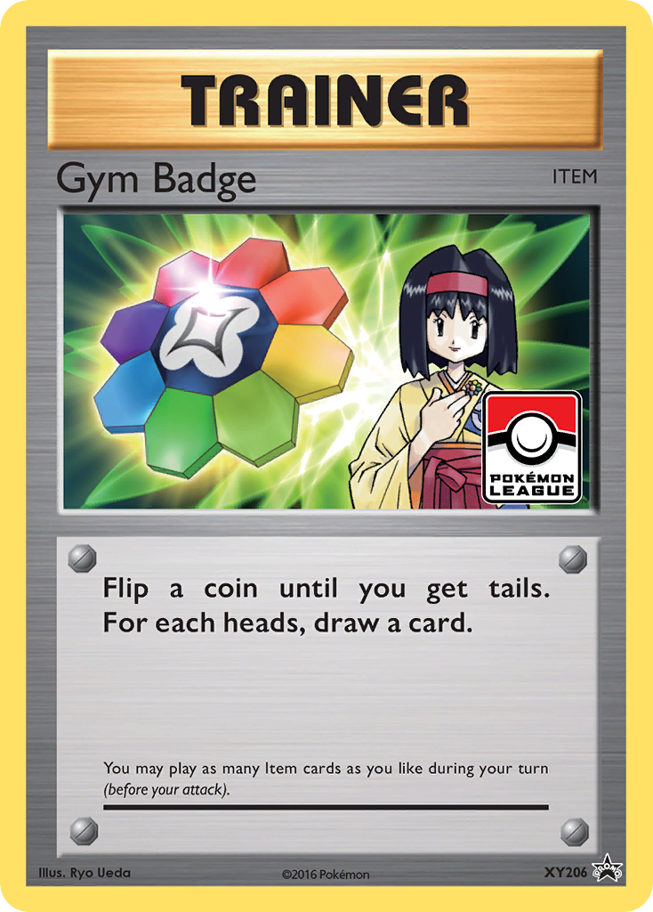 Gym Badge (XY206) (Erika) [XY: Black Star Promos] | Amazing Games TCG