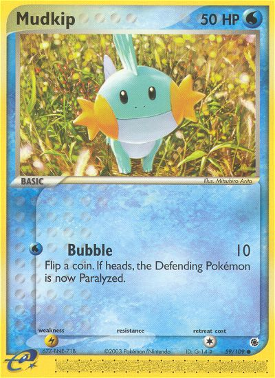 Mudkip (59/109) [EX: Ruby & Sapphire] | Amazing Games TCG