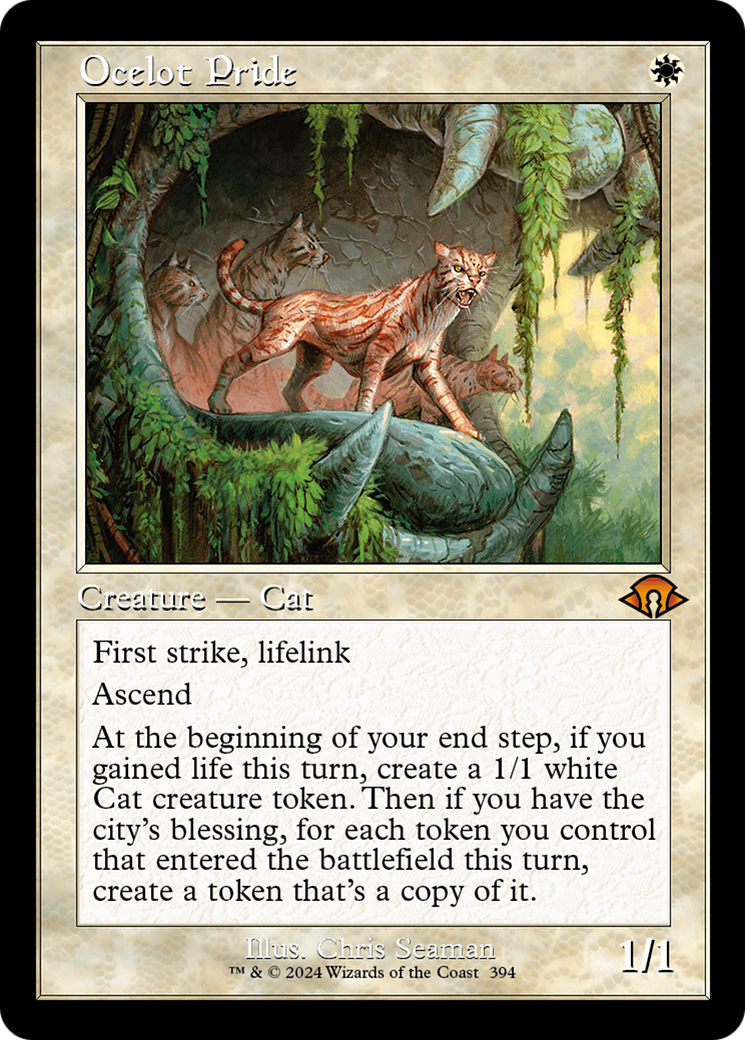 Ocelot Pride (Retro) [Modern Horizons 3] | Amazing Games TCG