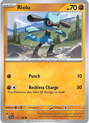 Riolu (113/198) [Scarlet & Violet: Base Set] | Amazing Games TCG