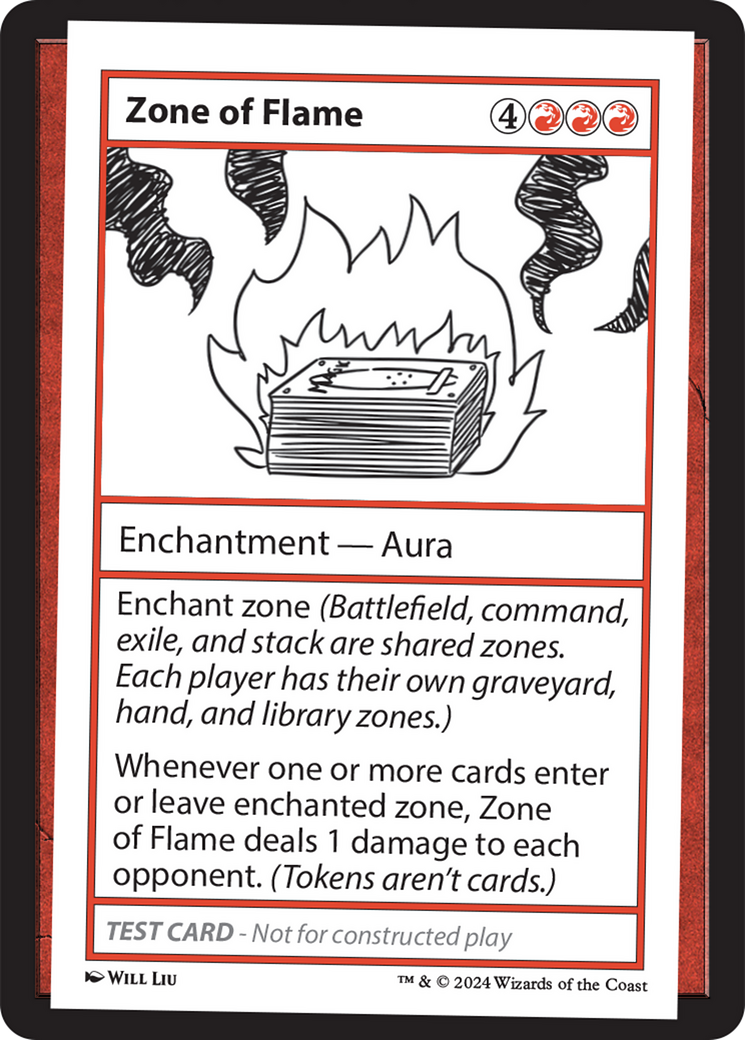 Zone of Flame [Mystery Booster 2 Playtest Cards] | Amazing Games TCG