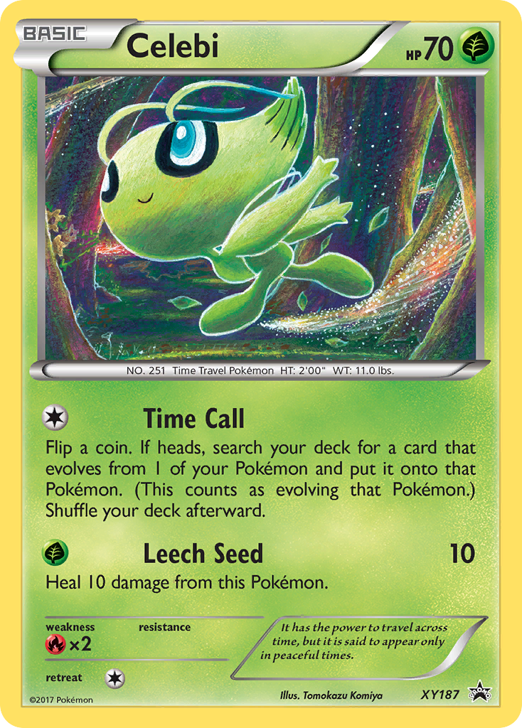 Celebi (XY187) [XY: Black Star Promos] | Amazing Games TCG