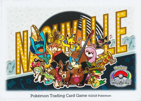 Pokemon Sleeves: World Championships 2018 (65ct) | Amazing Games TCG