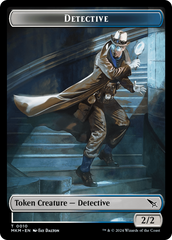 Detective // Bat Double-Sided Token [Murders at Karlov Manor Tokens] | Amazing Games TCG