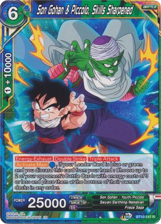 Son Gohan & Piccolo, Skills Sharpened (BT10-147) [Rise of the Unison Warrior 2nd Edition] | Amazing Games TCG