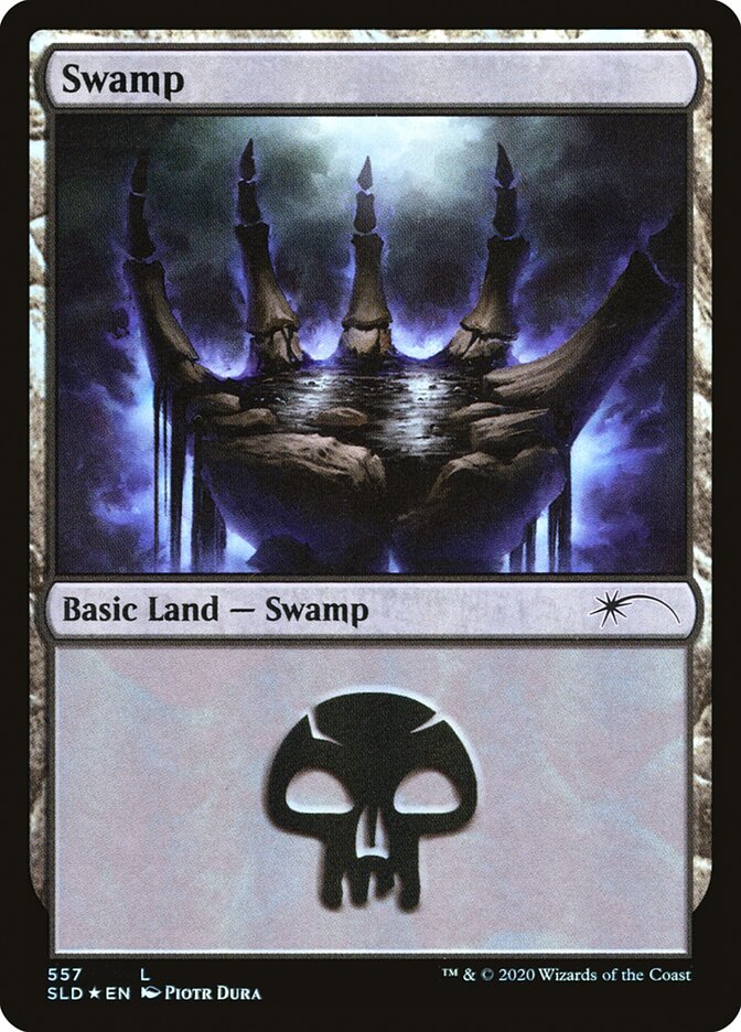 Swamp (Discarding) (557) [Secret Lair Drop Promos] | Amazing Games TCG