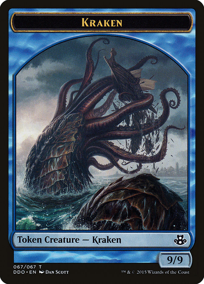 Kraken Token [Duel Decks: Elspeth vs. Kiora] | Amazing Games TCG