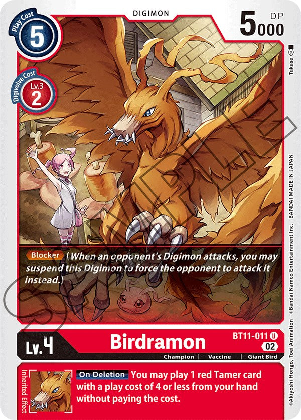 Birdramon [BT11-011] [Dimensional Phase] | Amazing Games TCG