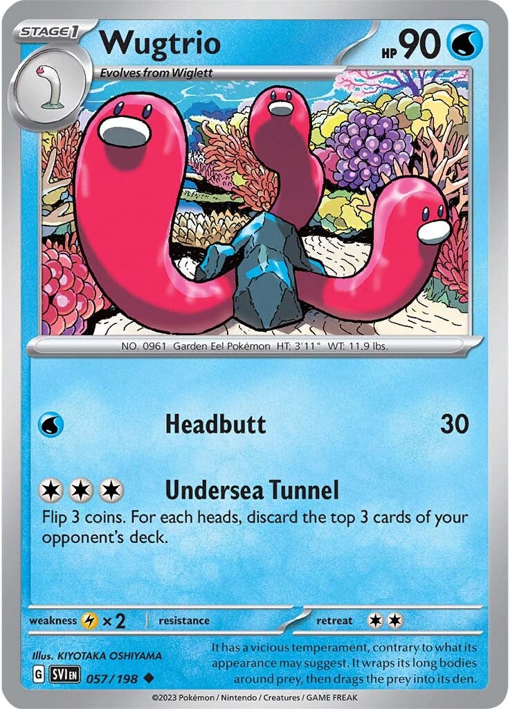 Wugtrio (057/198) [Scarlet & Violet: Base Set] | Amazing Games TCG