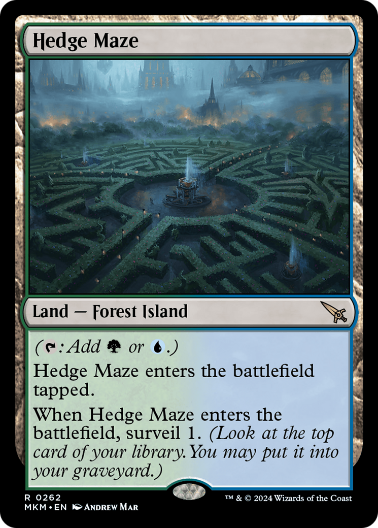 Hedge Maze [Murders at Karlov Manor] | Amazing Games TCG