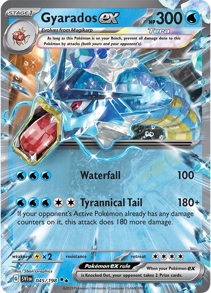 Gyarados ex (045/198) [Scarlet & Violet: Base Set] | Amazing Games TCG