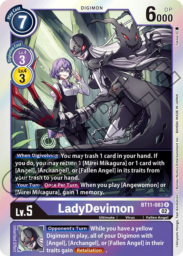 LadyDevimon [BT11-083] [Dimensional Phase] | Amazing Games TCG