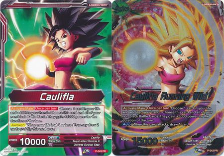 Caulifla // Caulifla Running Wild (P-043) [Promotion Cards] | Amazing Games TCG