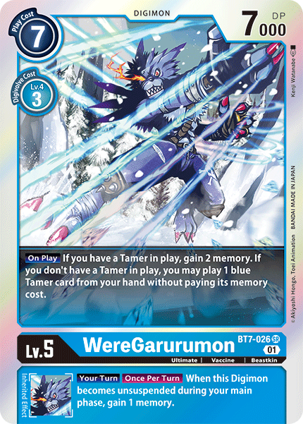 WereGarurumon [BT7-026] [Next Adventure] | Amazing Games TCG