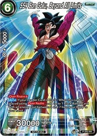 SS4 Son Goku, Beyond All Limits (P-262) [Tournament Promotion Cards] | Amazing Games TCG