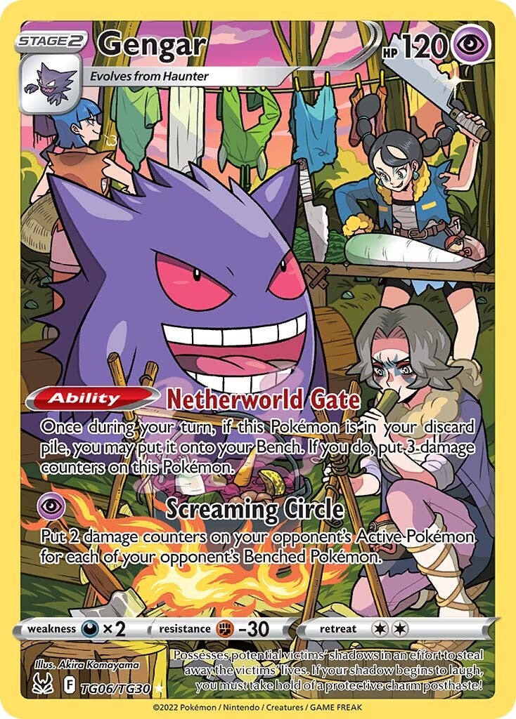 Gengar (TG06/TG30) [Sword & Shield: Lost Origin] | Amazing Games TCG