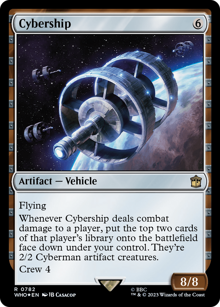 Cybership (Surge Foil) [Doctor Who] | Amazing Games TCG