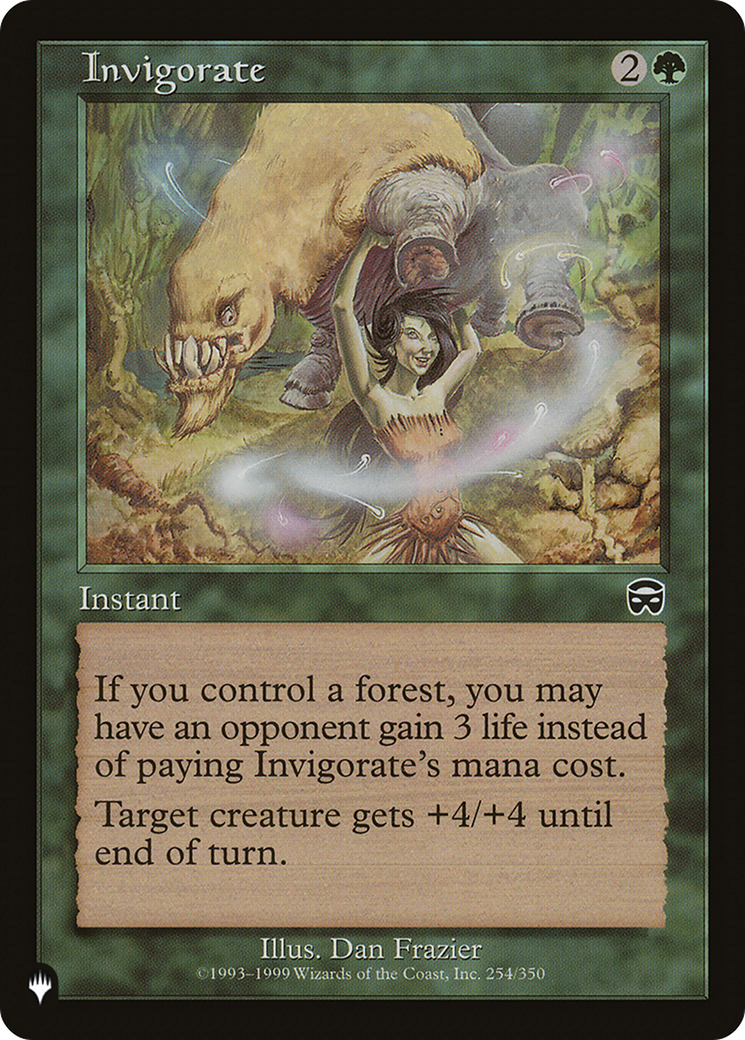 Invigorate (MMQ) [The List Reprints] | Amazing Games TCG