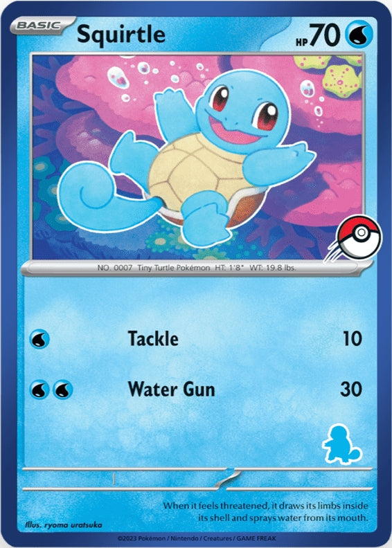 Squirtle (Blue Border) [My First Battle] | Amazing Games TCG