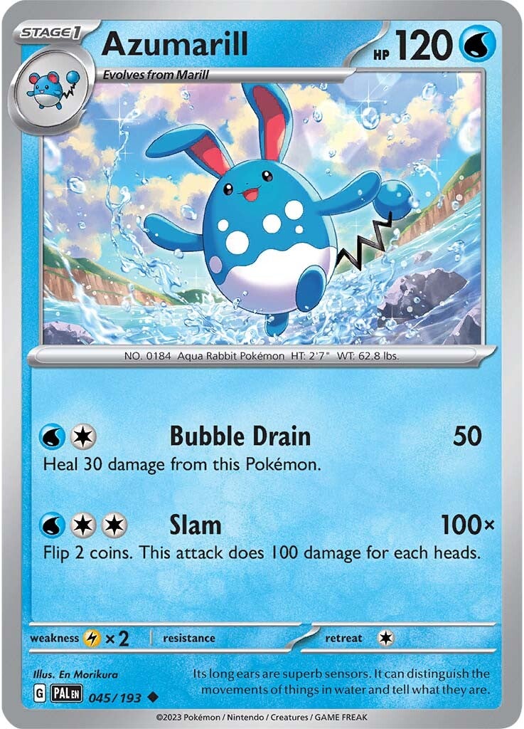 Azumarill (045/193) [Scarlet & Violet: Paldea Evolved] | Amazing Games TCG