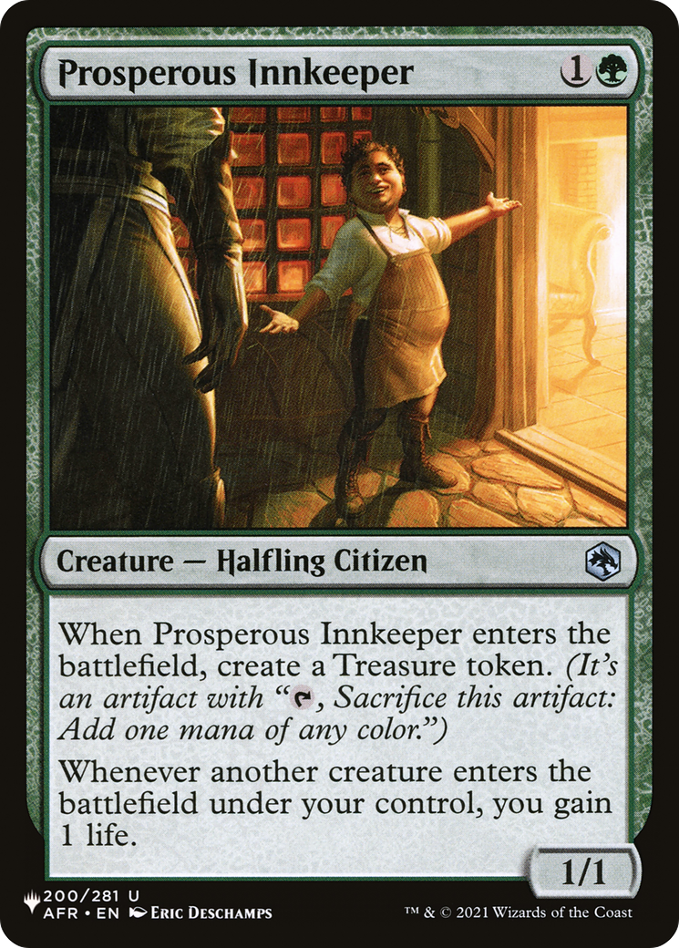 Prosperous Innkeeper [The List Reprints] | Amazing Games TCG