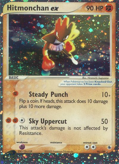 Hitmonchan ex (98/109) [EX: Ruby & Sapphire] | Amazing Games TCG