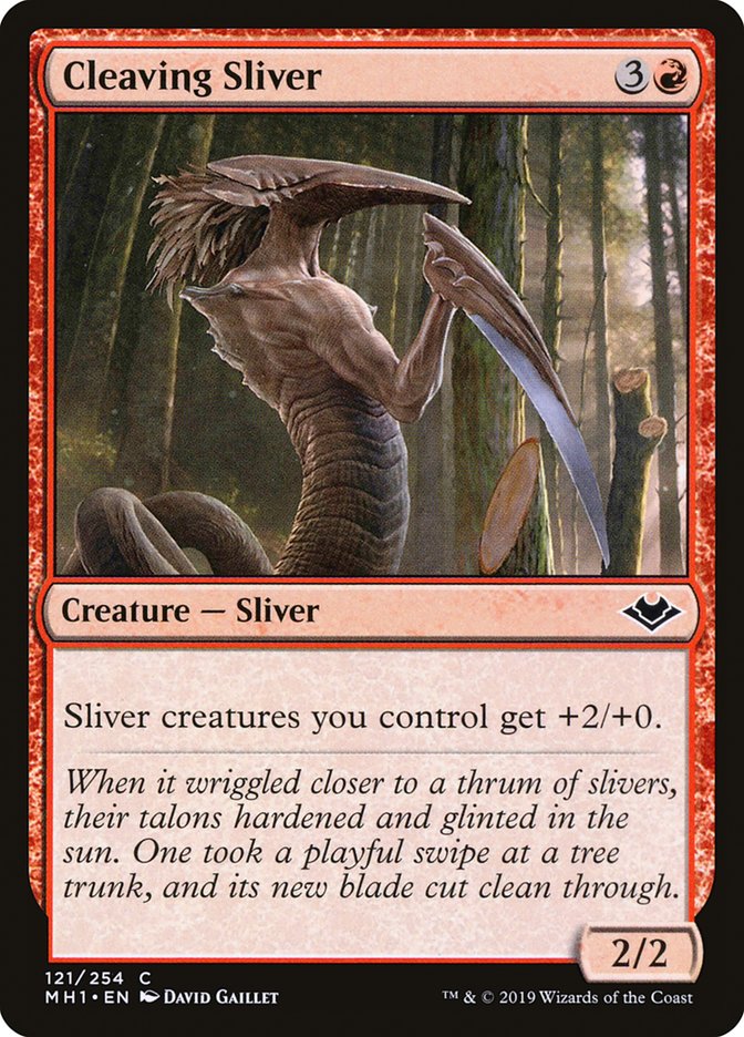 Cleaving Sliver [Modern Horizons] | Amazing Games TCG