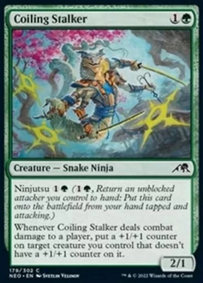 Coiling Stalker [Kamigawa: Neon Dynasty] | Amazing Games TCG