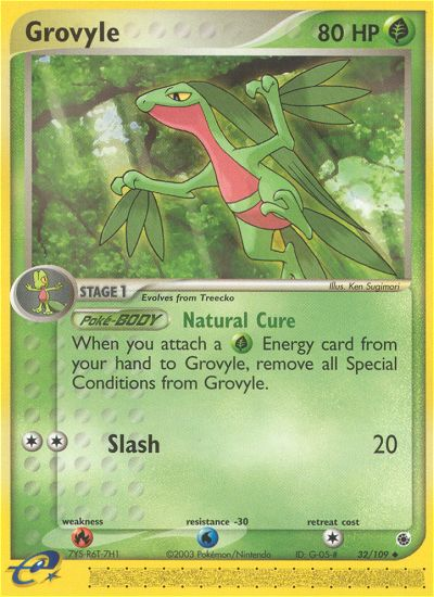 Grovyle (32/109) [EX: Ruby & Sapphire] | Amazing Games TCG